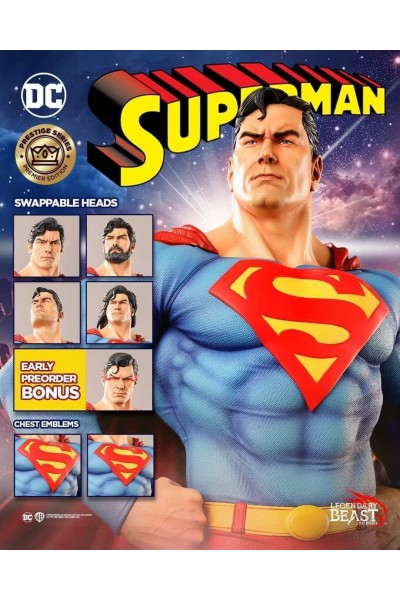 LBS Light Blue Classic Regular in Man of Tomorrow Portrait - Premium (1/3 Scale)