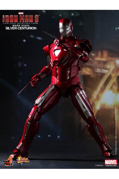 MMS 213 Iron Man 3 – Mark XXXIII Silver Centurion Armor
