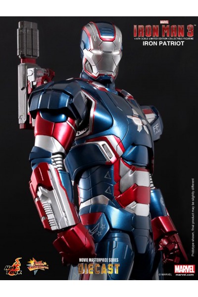 MMS 195 D01 Iron Man 3 – Iron Patriot (Diecast)