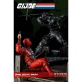 G.I Joe Polystone Diorama - Snake Eyes Vs Red Ninja
