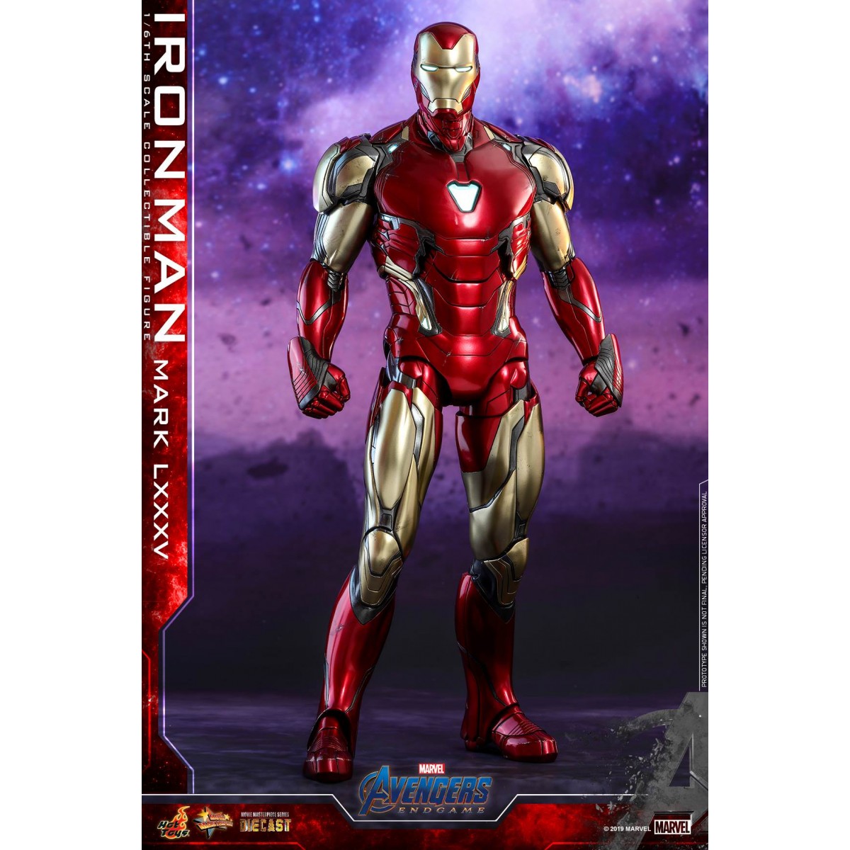 Hot Toys MMS 528 D30 Avengers : Endgame – Iron Man Mark LXXXV