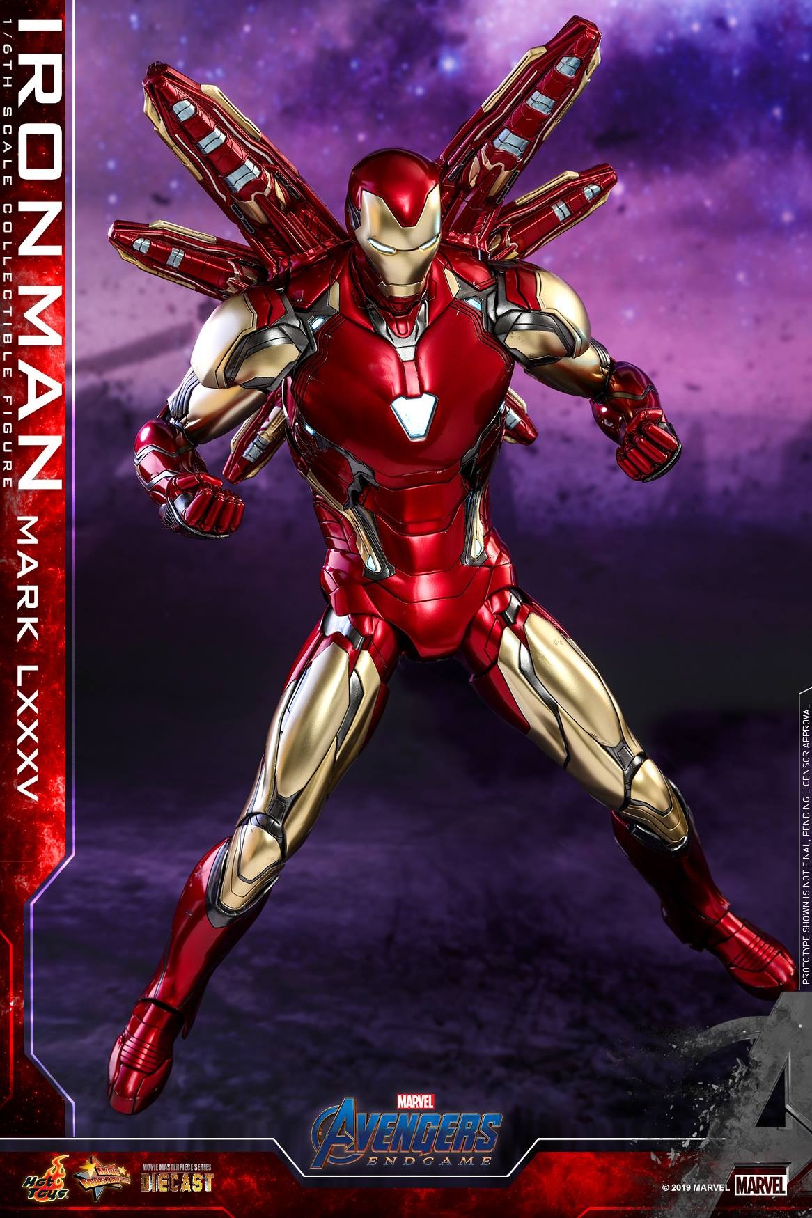 Hot Toys MMS 528 D30 Avengers : Endgame – Iron Man Mark LXXXV
