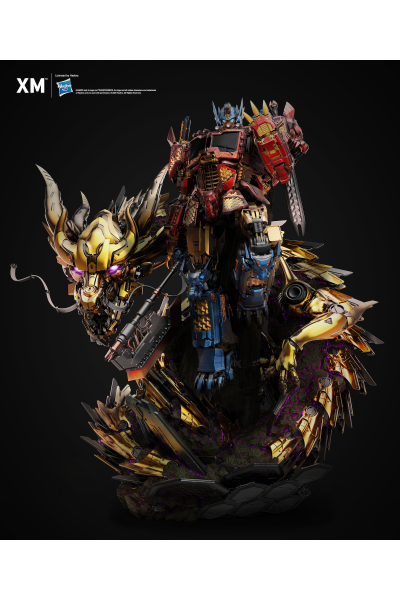 Optimus Prime - Azure Dragon Gold Version (Mythical Beasts Series)